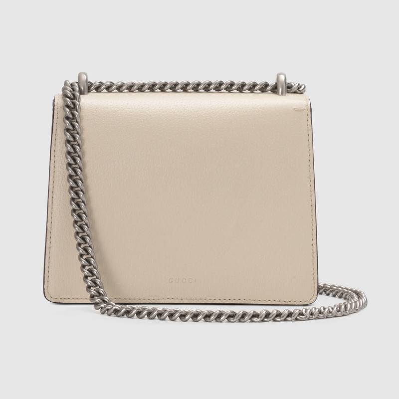 Gucci Dionysus Leather Mini Bag White Shoulder Bag 421970